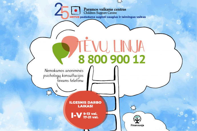 „Tėvų linijoje“ budi daugiau psichologų ir ilgėja darbo laikas