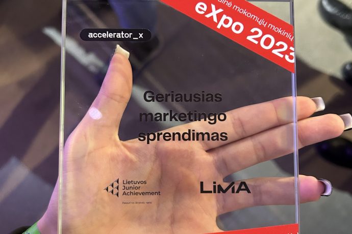 Gimnazijos mokiniai dalyvavo kalėdinėje „eXpo“ 2023