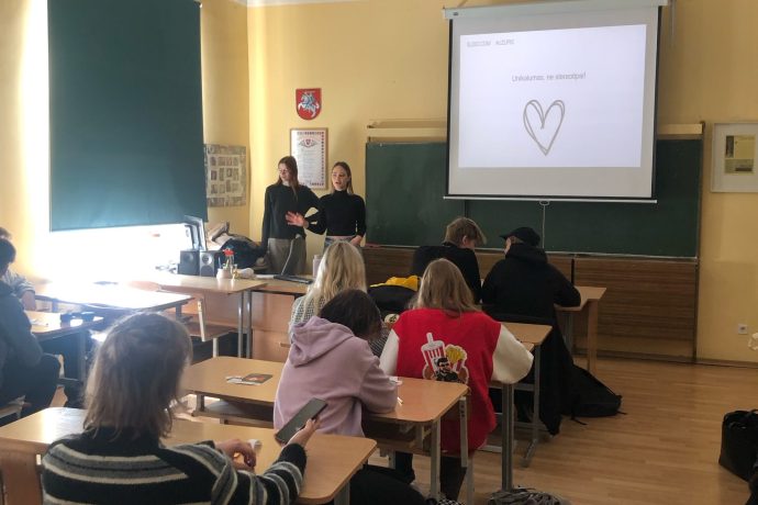 Sąmoningumo didinimo savaitė BE PATYČIŲ 2024